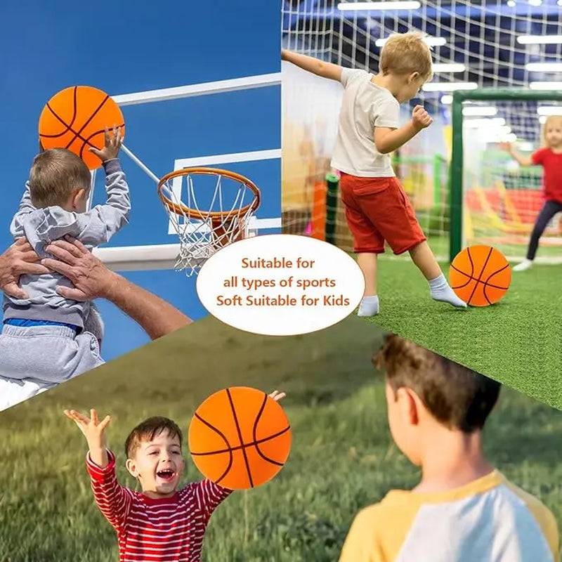Airless Silent Basketball - Practice In Silence With Multiple Sizes