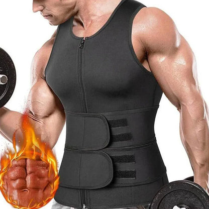 Men's Compression Sauna Sweat Vest To Lose Fat